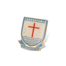 Epoxy-Dripping Lapel Pin, Offset Printed Badge (GZHY-YS-042)